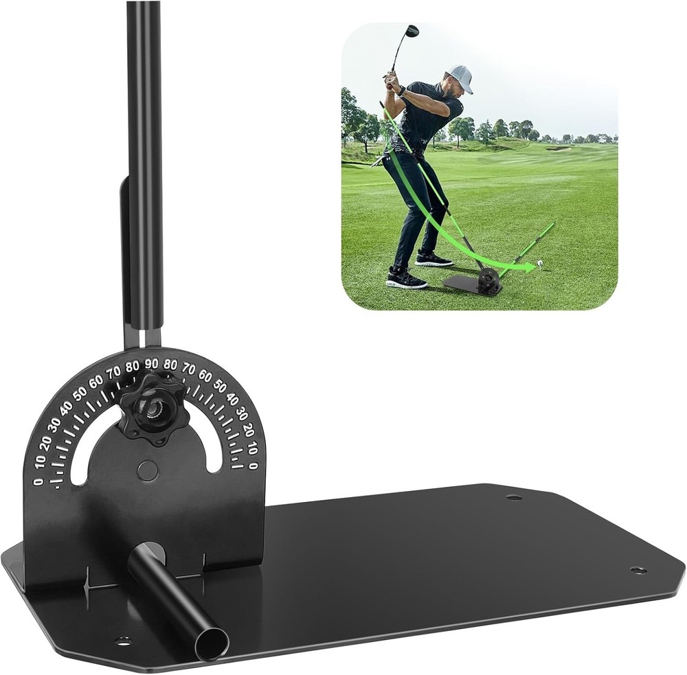 Golf Alignment Stick Holder,Professional Swing Trainer,Golf Swing Plane Trainer