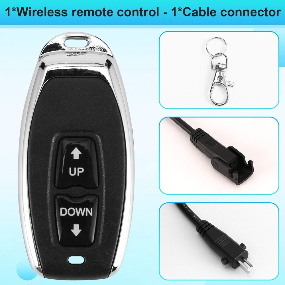 12V Dc Motor Linear Actuator Remote Control Dpdt Forward Reverse6499