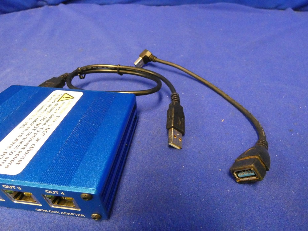 Edgertronic Genlock Adapter w/USB Cable