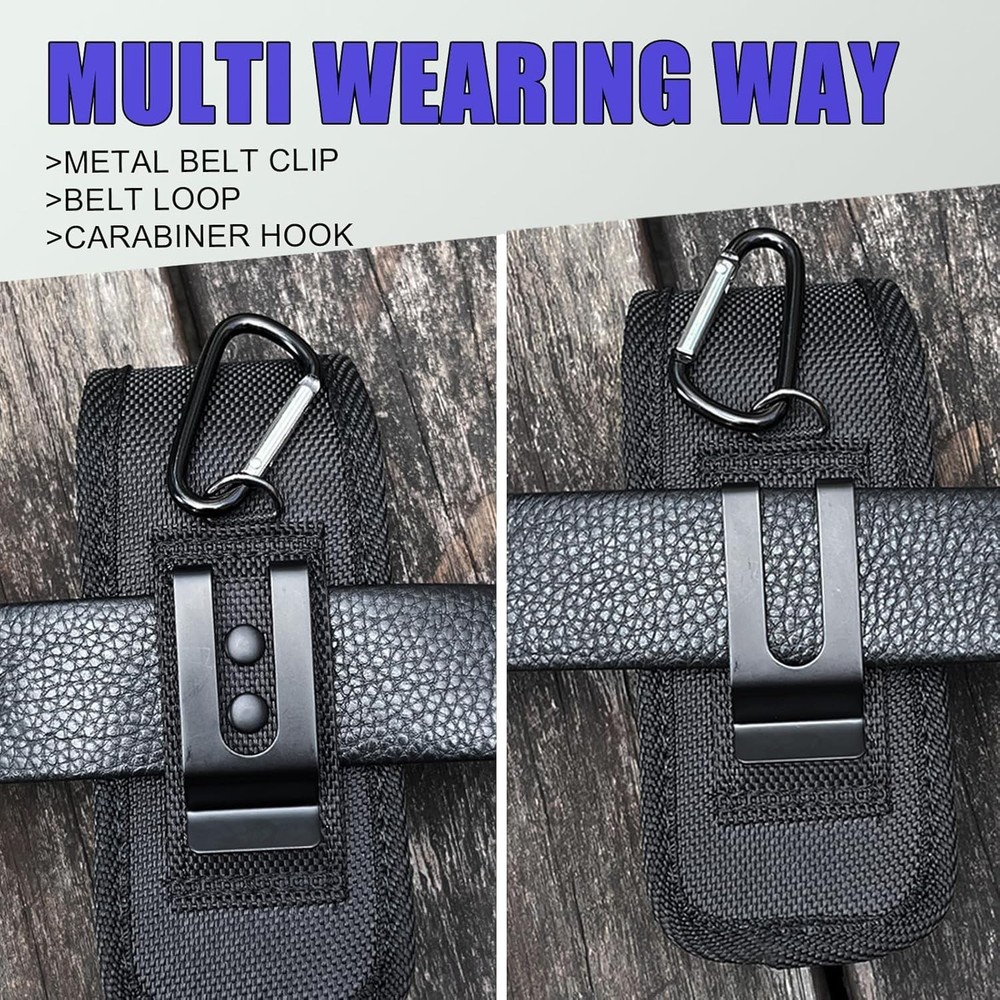 Multitool Sheath, EDC Belt Pouch Organizer for Men,Tool Sheath 1Pack Black