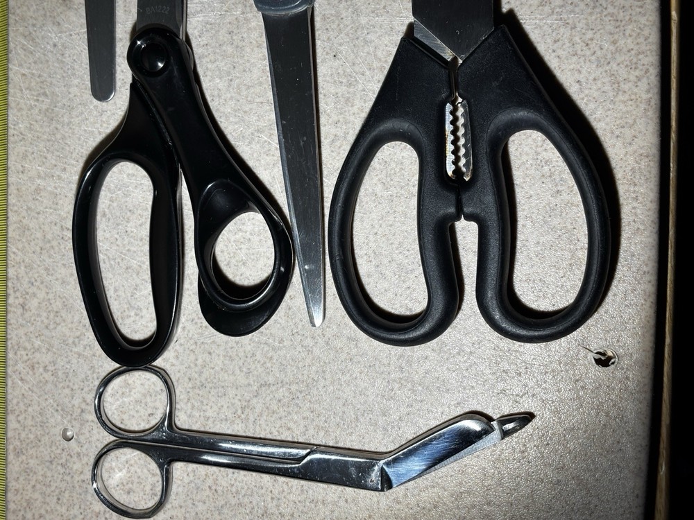 Scissors lot of 6