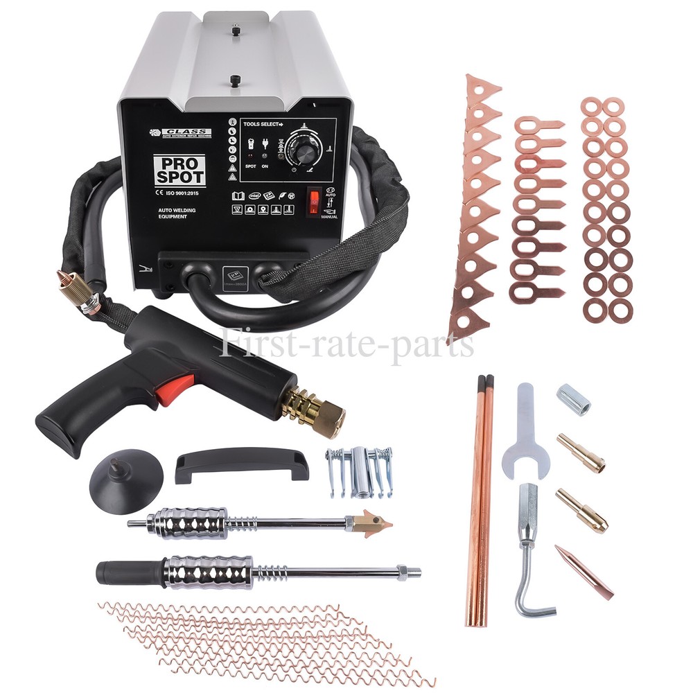 3800A Dent Puller Machine Spot Welder Auto Car Body Dent Puller Repair Kit 110V