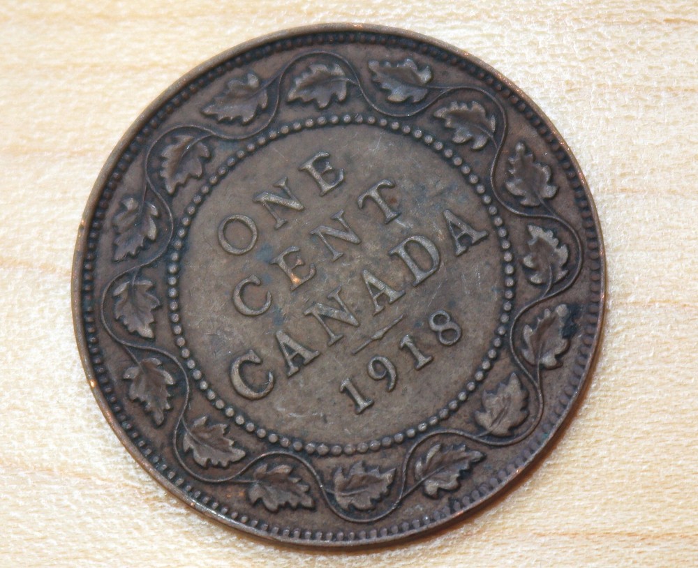 1918 Canada 1 Cent