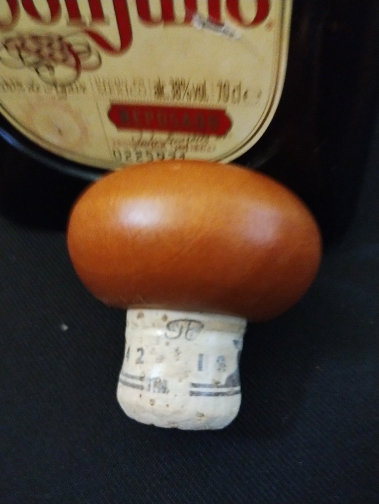Empty DonJulio tequila bottle 70cl with stopper.