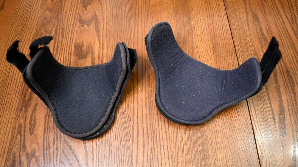 Equifit, hind boots, black, Medium Large