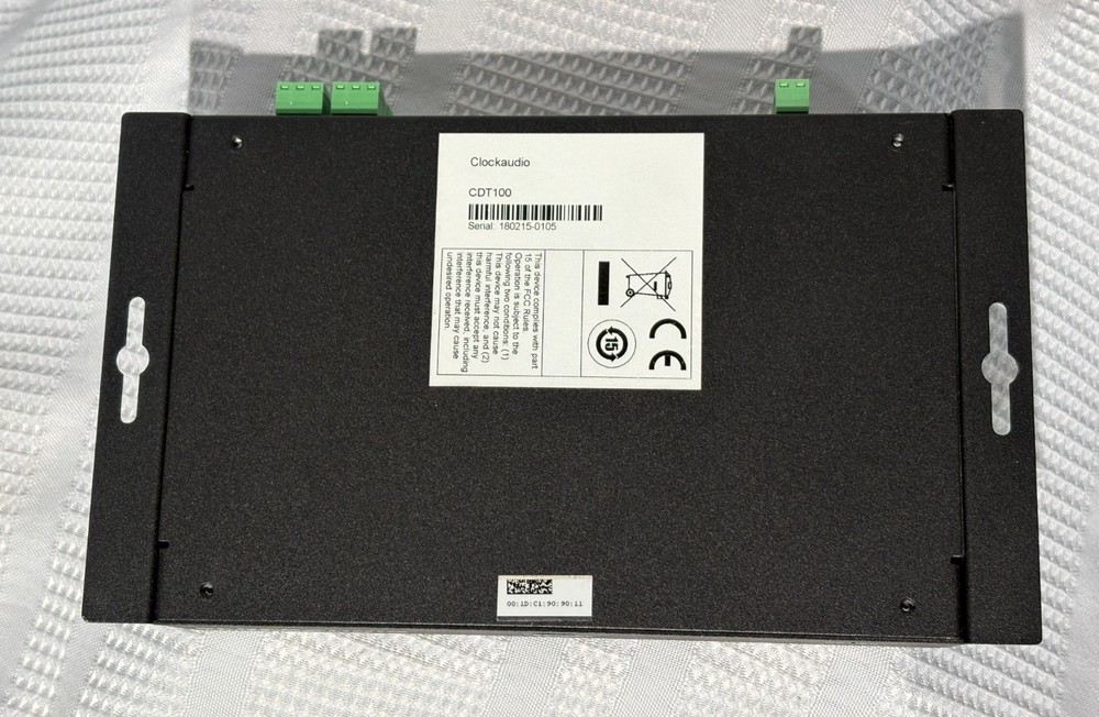 Clockaudio CDT 100 MK2 Dante Transporter