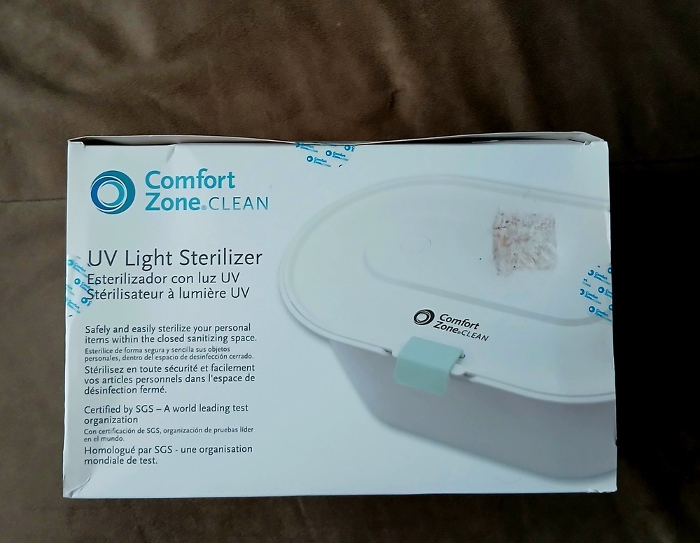 Sterilizer Comfort Zone UV Light Sterilizer