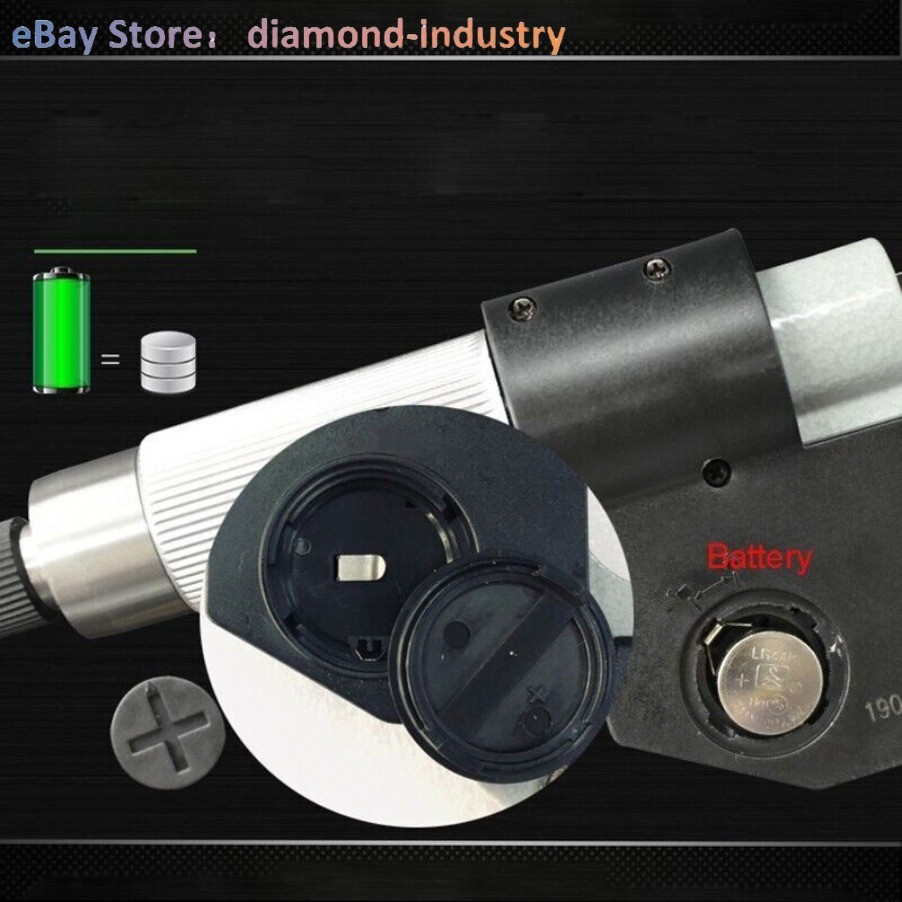 A 1PC 0.001 mm digital micrometer, 0-25 mm range