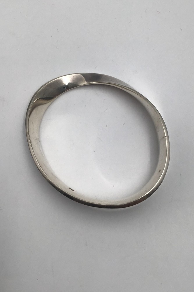 Danish Sterling Silver Modern Bangle