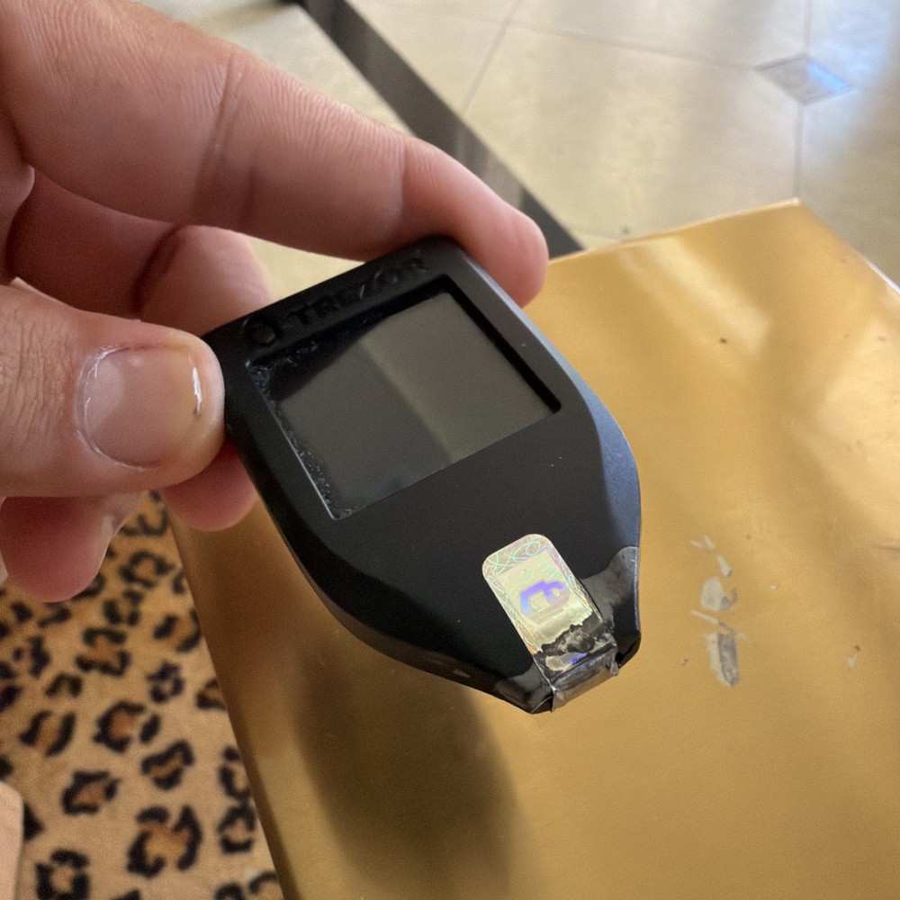 Trezor Model T Cryptocurrency Hardware Wallet