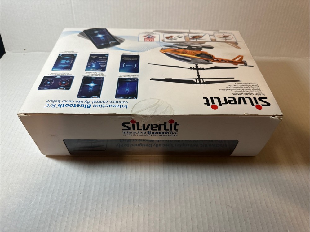 Silverlit Interactive Bluetooth R/C Blu-Tech Helicopter BSH-A B4620 New