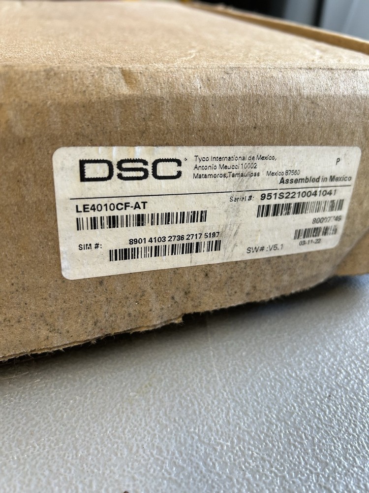 DSC LE4010CF-AT LTE WIRELESS ALARM COMMUNICATOR