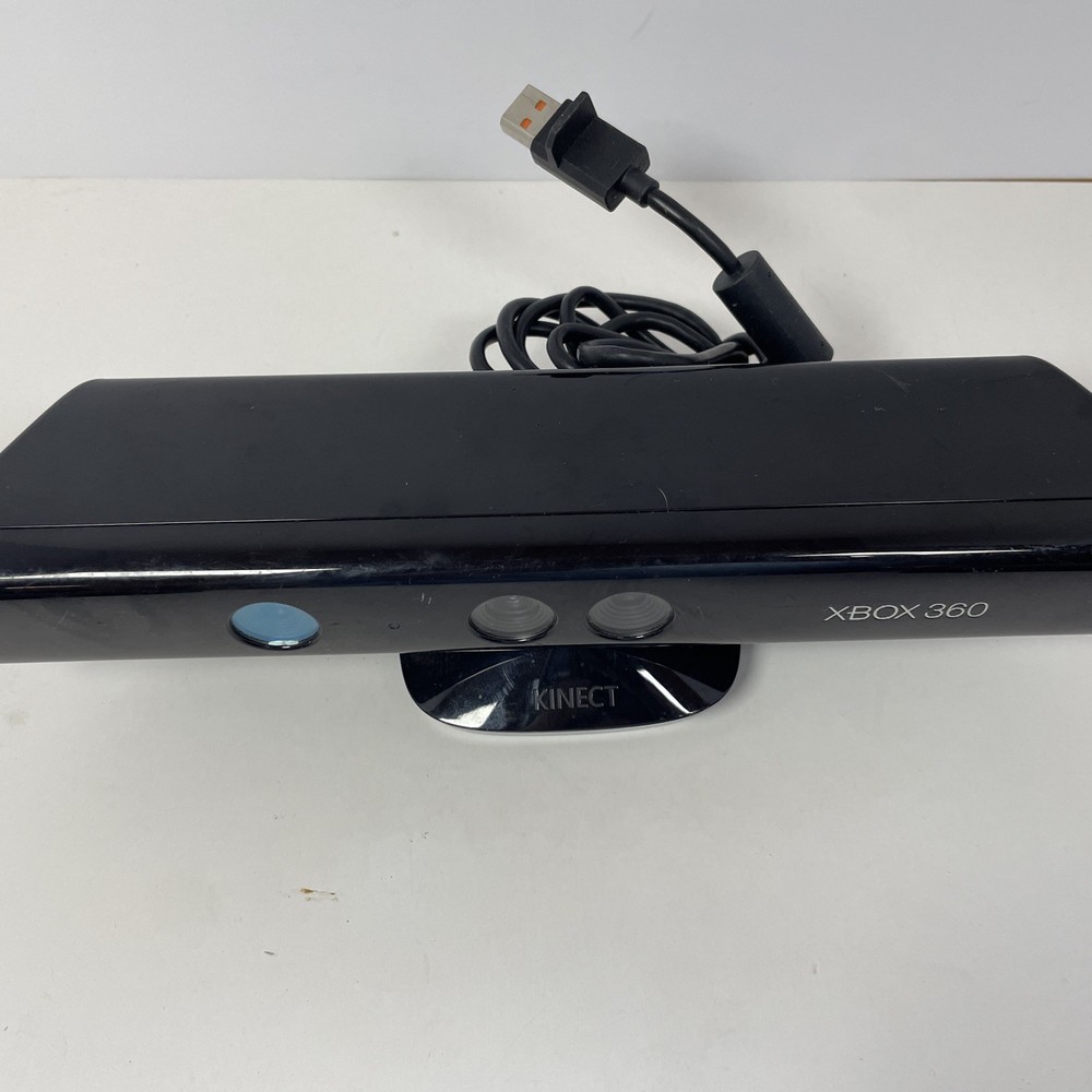 Microsoft Xbox 360 Kinect Sensor Model 1414 Black Not Tested