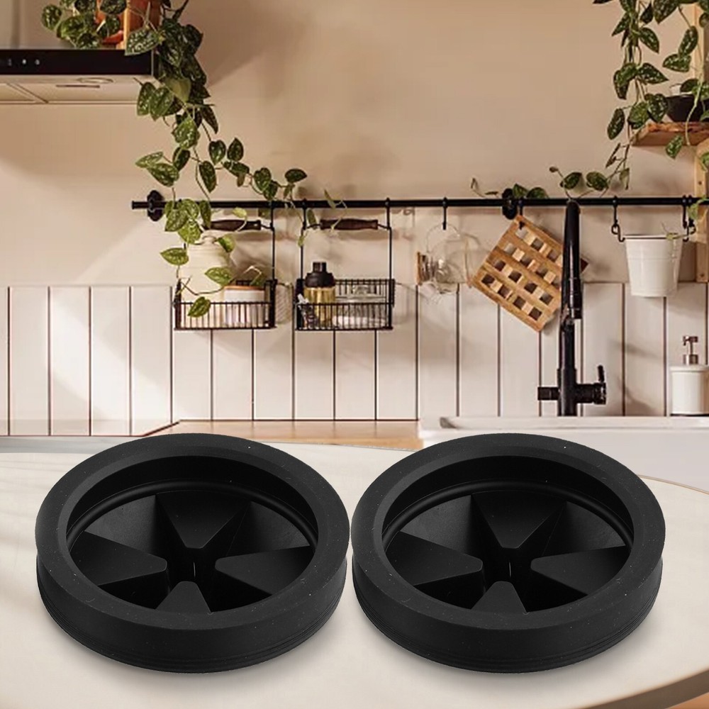 2X For Insinkerator Garbage Disposal Splash Guard Sink Baffle for Quiet Collar