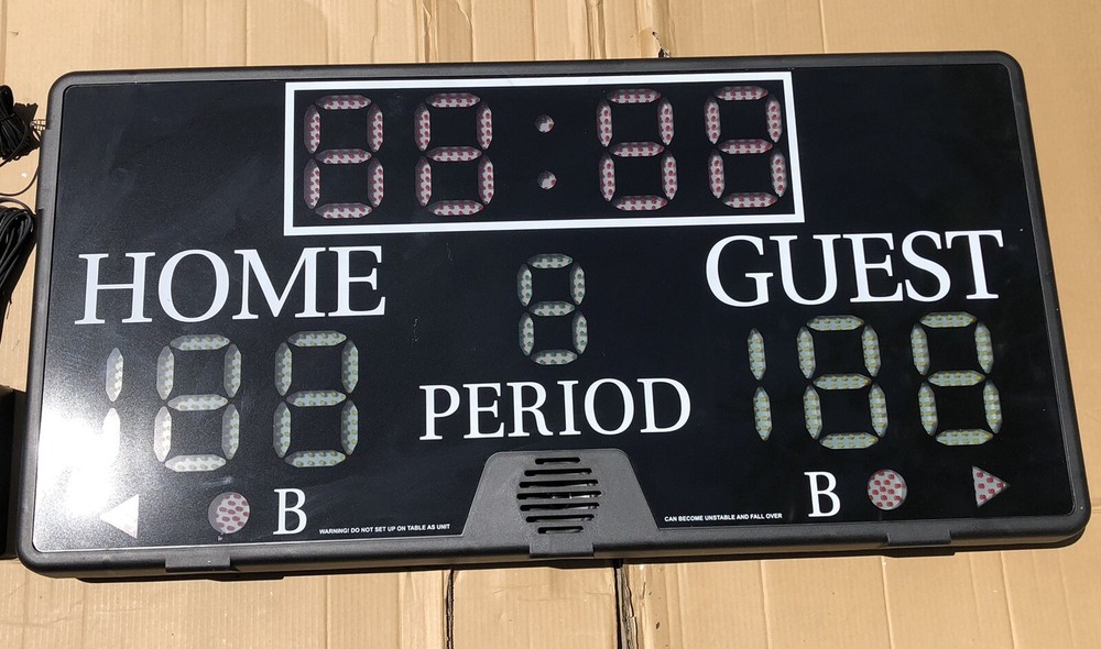 Led Timer & Scorer 4’x 2’ Open Box