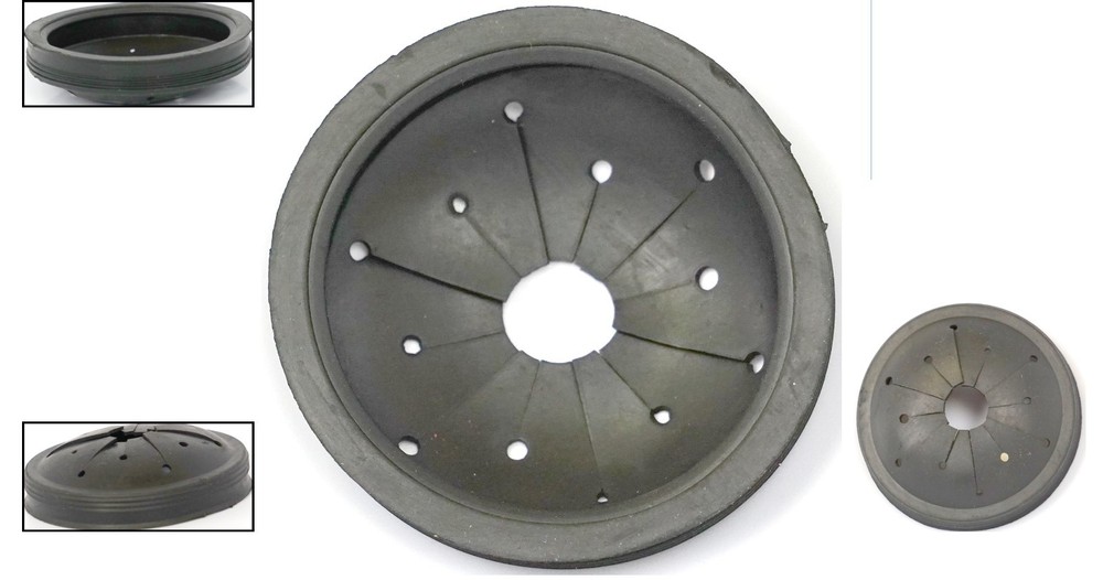 Versatile Black Splashguard Replacement - Fits Whirlaway & Sinkmaster Models