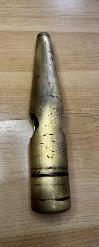 Unique Solid Brass Drift / Setting Hammer 6.5 lb Head American Hickory Handle