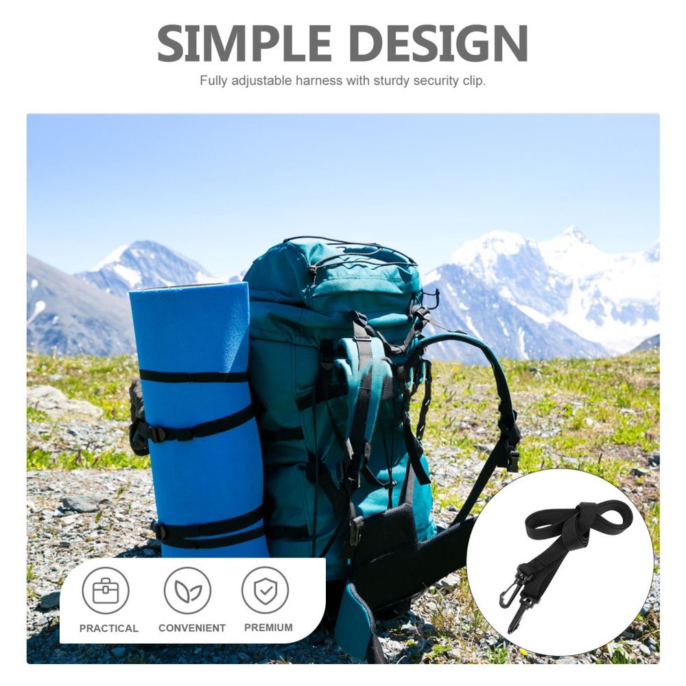 Mountaineering Straps Adjustable Backpack Chest Removable Shoulder