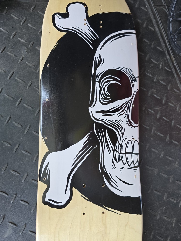 American Nomad Skull Skateboard Deck