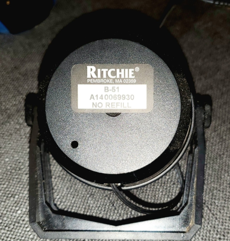 Ritchie B-51 Magnetic Compass Bracket-Mount Black 2.75" Diameter