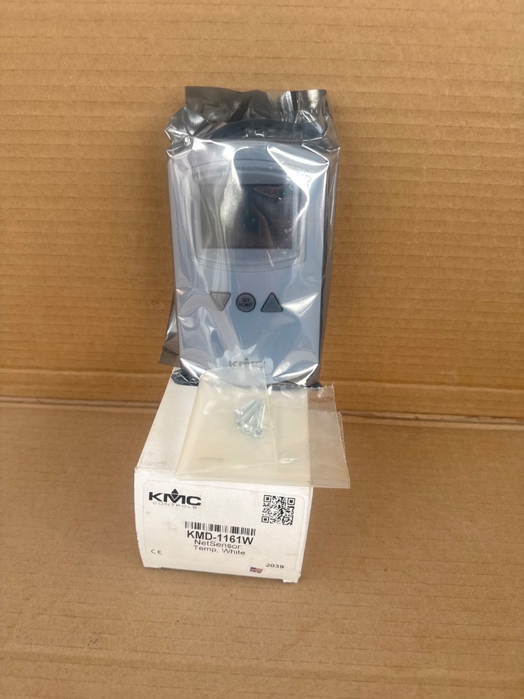 KMC CONTROLS KMD-1161W NetSensor Temp,White