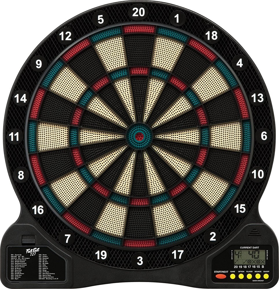 Fat Cat 727 Electronic Soft Tip Dartboard