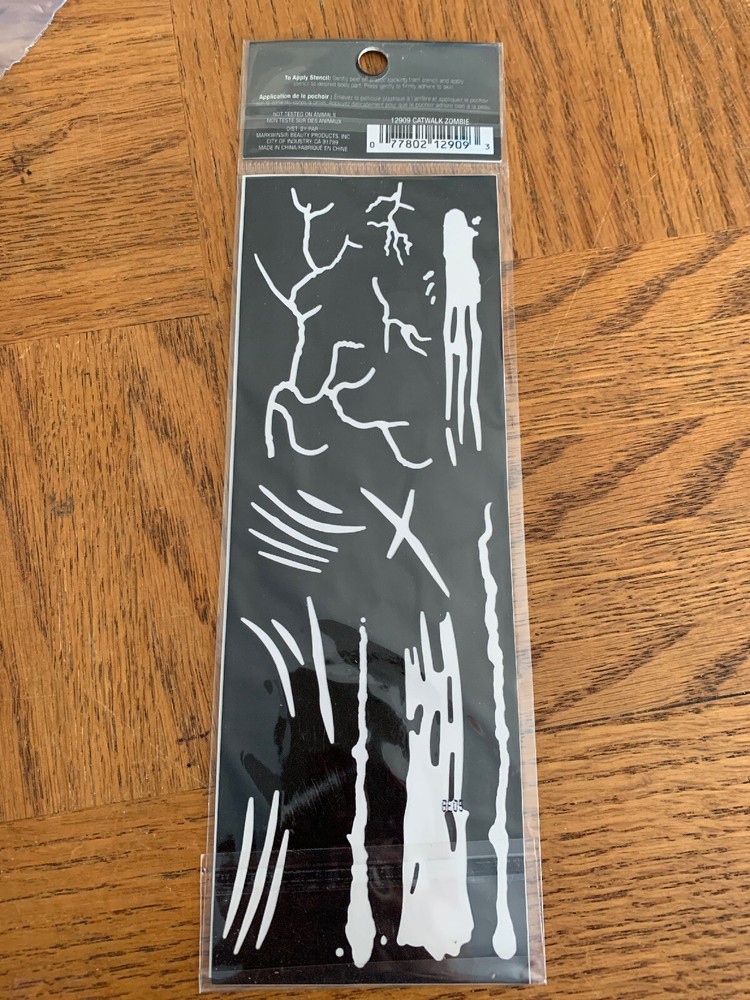 Wet N Wild Stencil Pack Catwalk Zombie