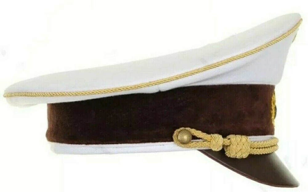 WWII German Visor Cap - White