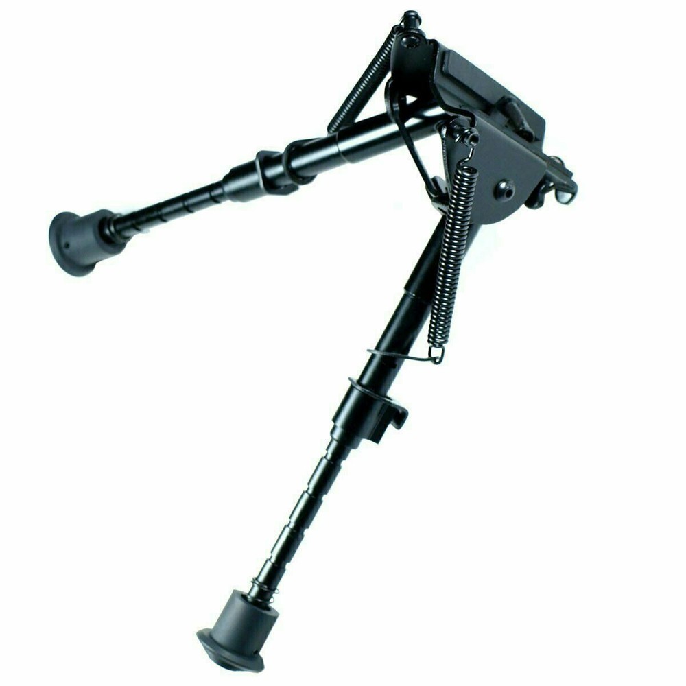 6" to 9" Adjustable Spring Return Hunting Rifle Bipod w/ KeyMod Adapter