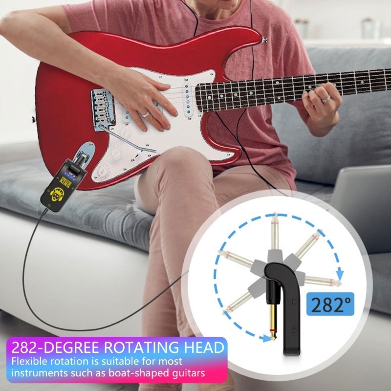 Guitar Pickup System Effects Modes Seamless Amplifier Compatibility Construction