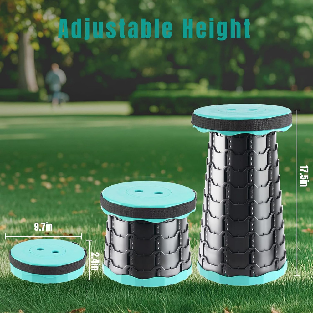 Collapsible Stool Thickened, Portable Foldable Chair, Retractable Stool for Fish