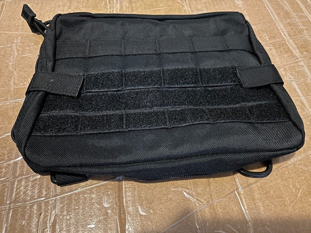 Tactical storage bag molle 8" x 10 1/2"