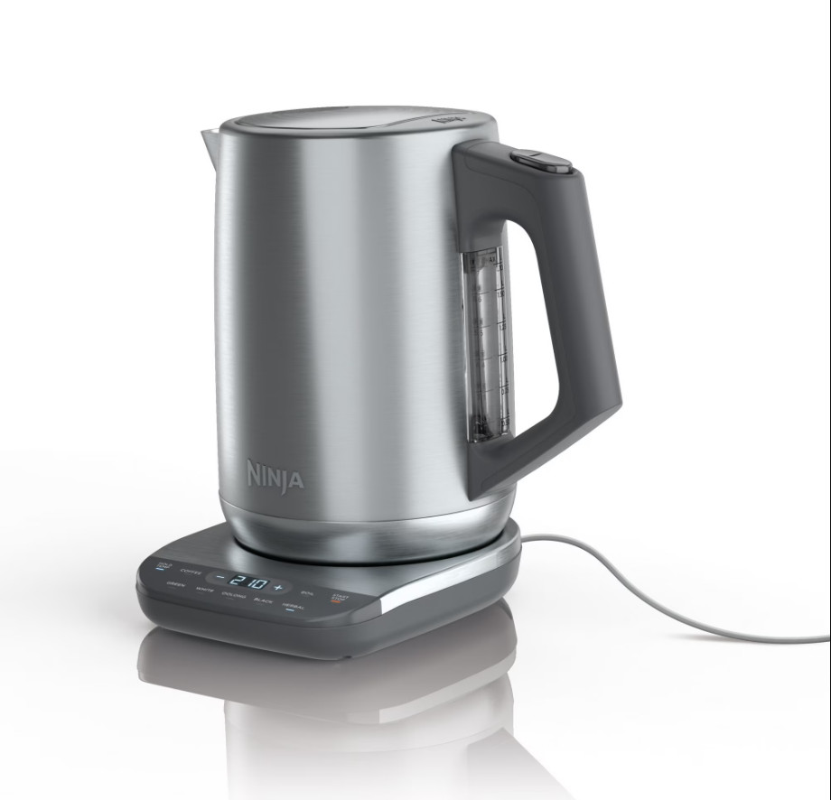 Ninja Precision Temperature Kettle Stainless, 7-Cup Capacity, Hold Temp Setting