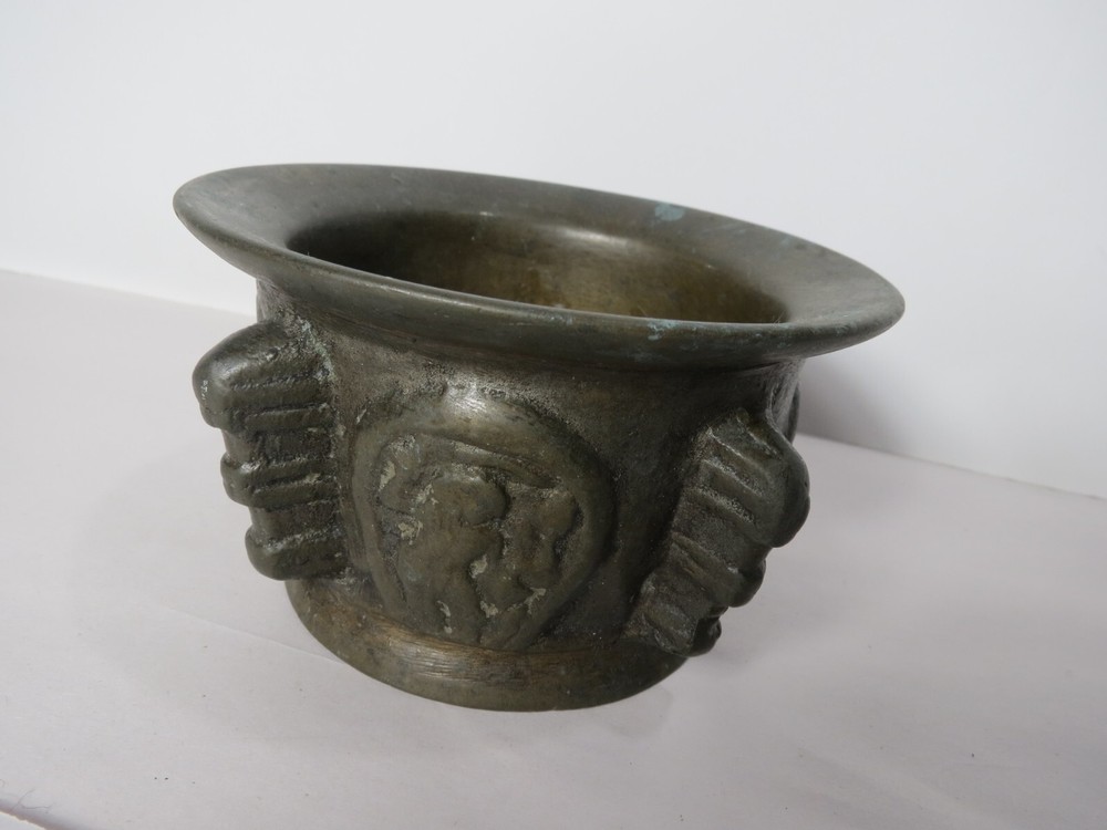 Bronze/Brass Mortar bowl, heavy