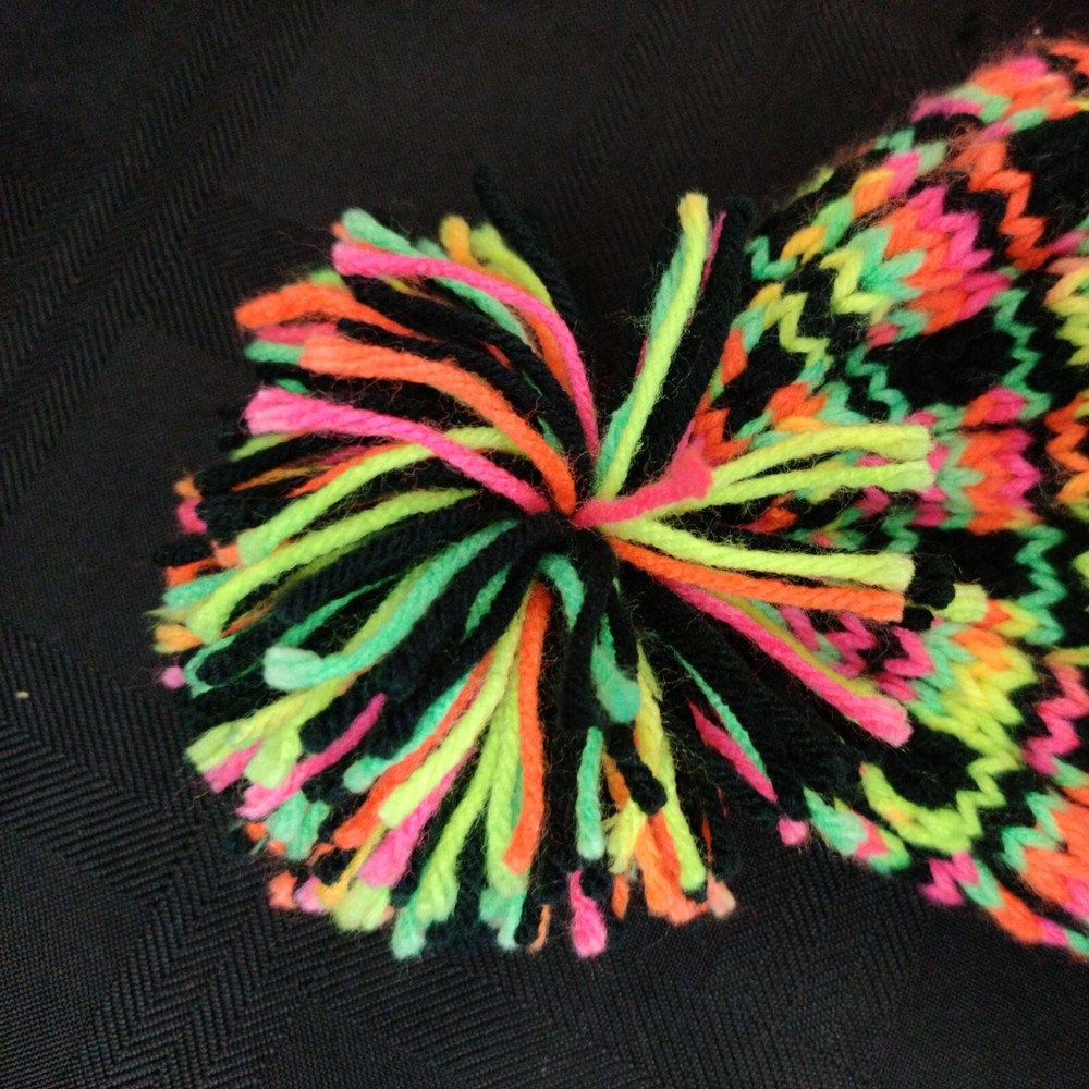 Multi Color Handmade Knitted Winter Cap / Hat