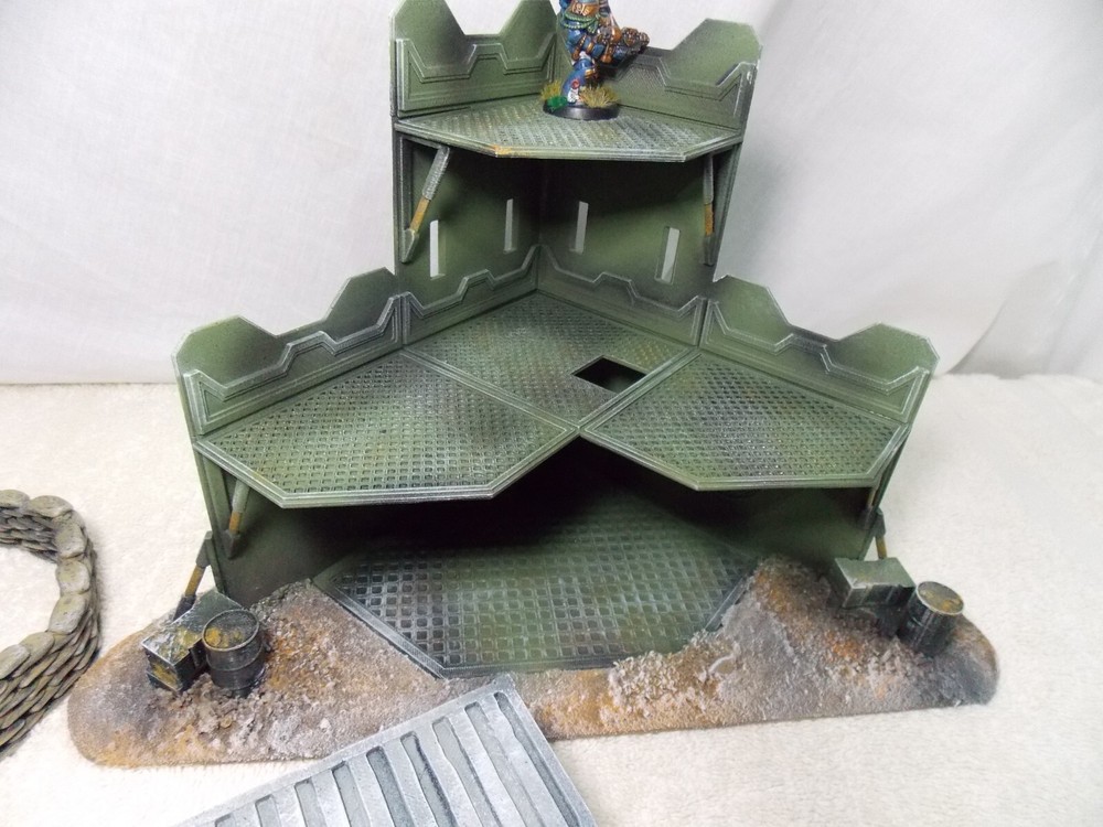 WARGAMING TERRAIN PAINTED BUNDLE 9 PIECE SET...ADVANCE ORDERS