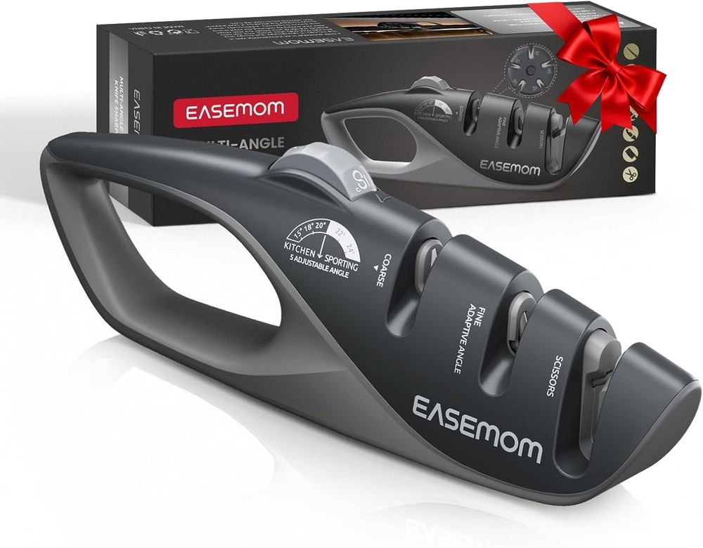 Kitchen Knife Sharpener 5 Adjustable Sharpening Angle Handheld Pocket Knife