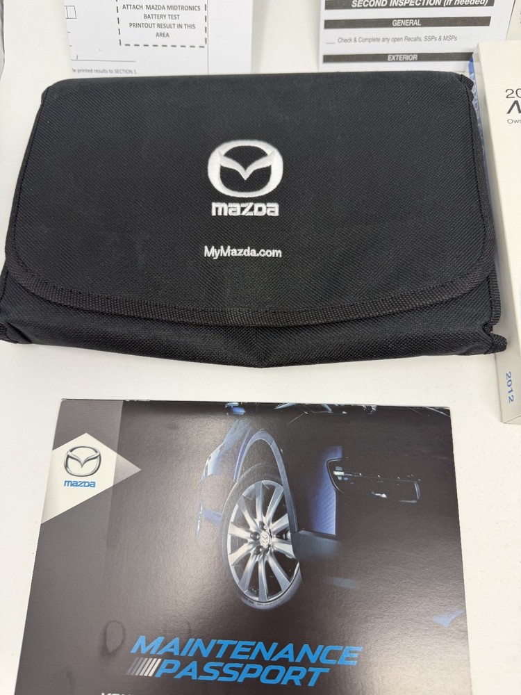 2012 Mazda CX-9 Owners Manual OEM Complete Set