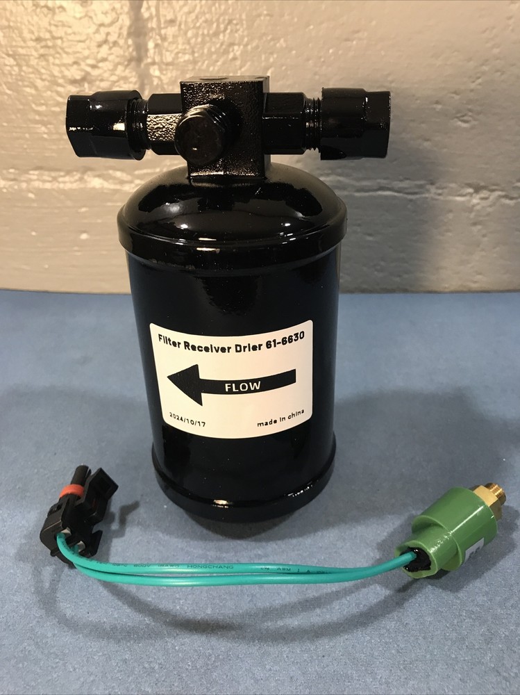 61-6630 AC Receiver Drier With Switch For Thermo King Tripac Apu Evolution