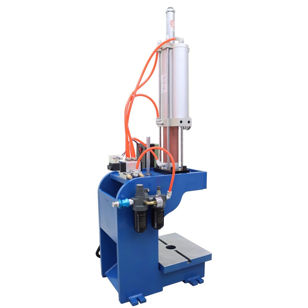 6613lb/3000kg Pneumatic Punch Press Machine 110V Double Buttons Controller