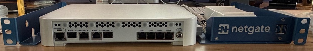NETGATE 4100 BASE PFSENSE+ SECURITY GATEWAY w/ Rack Mount