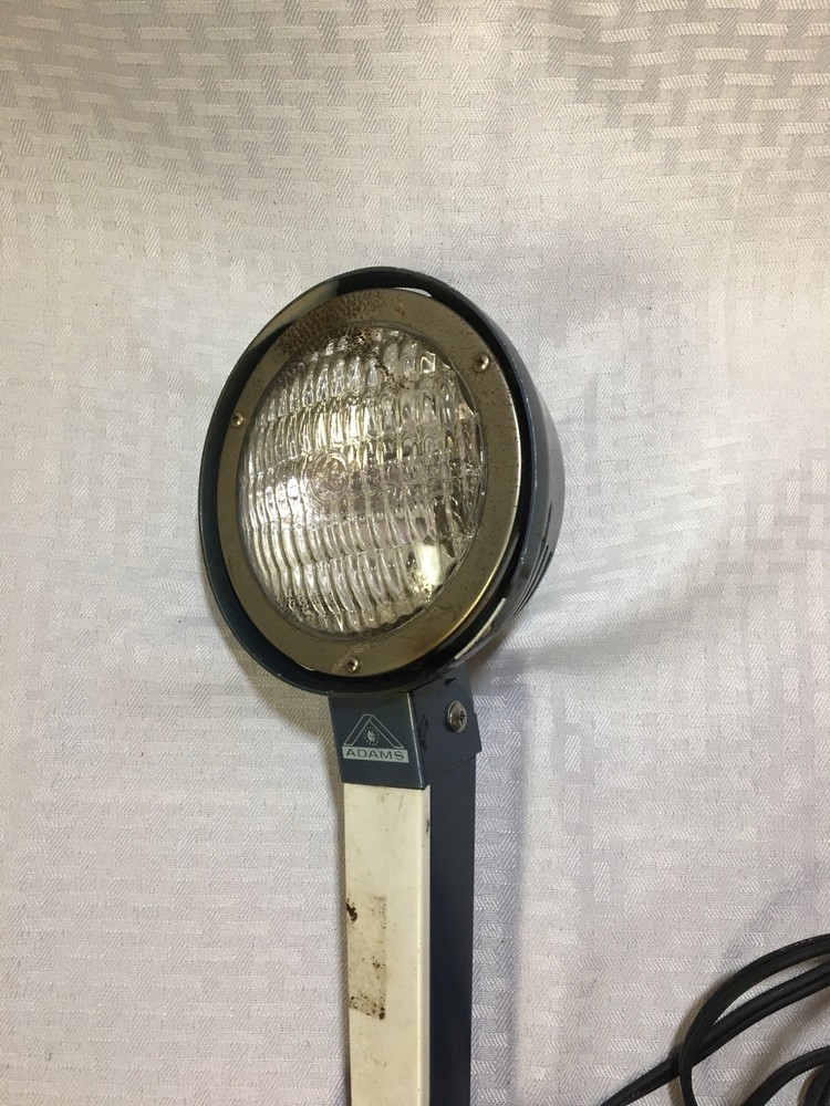 Adams Flood/Spot Movie light with case. Exposure Light.