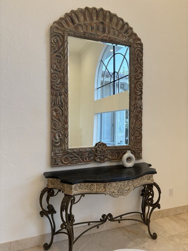 Wall Mirror 80 By 54”.   Ornate Frame