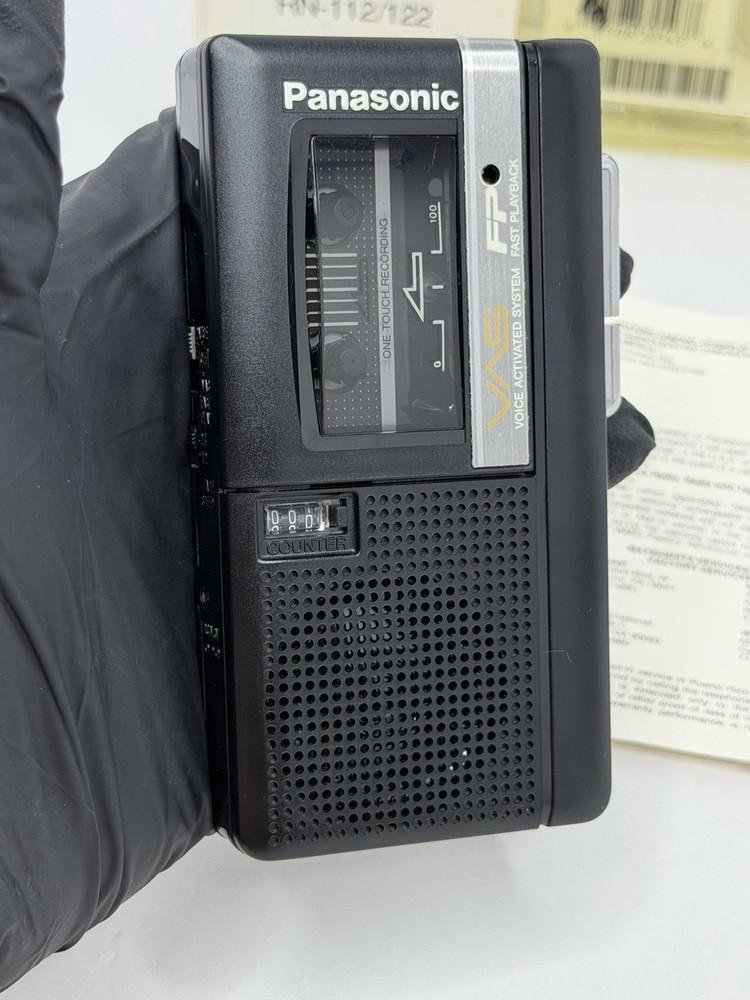 Panasonic RN-112 Microcassette Voice Recorder Fast Playback VAS P103
