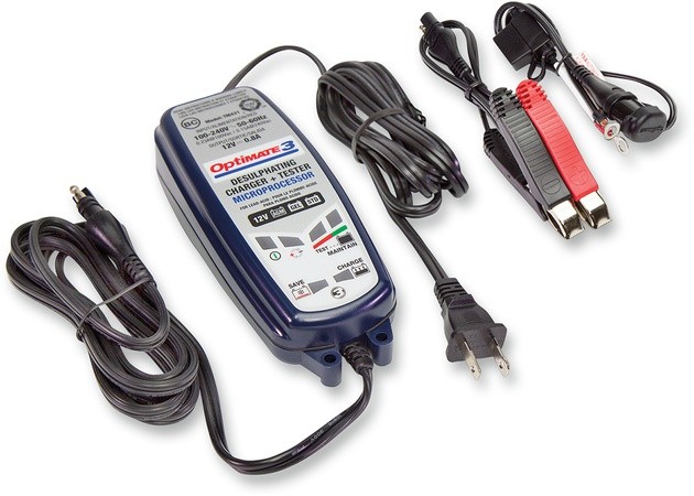 TecMate Optimate 3 Battery Charger Global