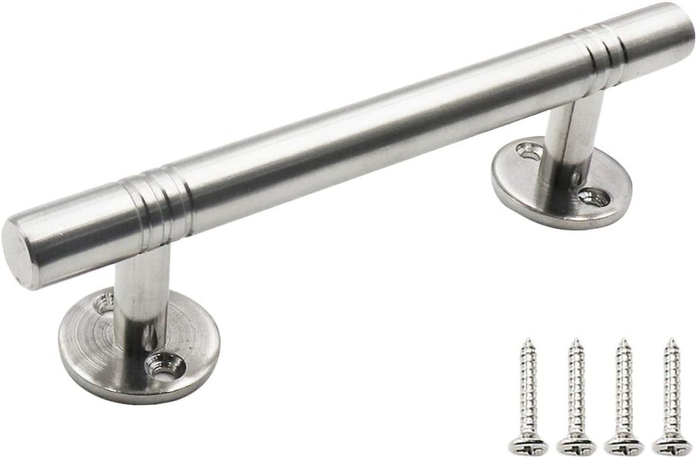 Sliding Barn Door Handle Stainless Steel Heavy Duty Solid Pull Handle - 4"/102Mm