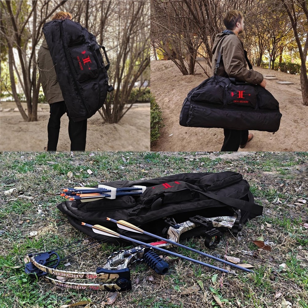 Compound Bow Case - Waterproof Lightweight Soft Padded Bow Case, 3 Multipurpo...