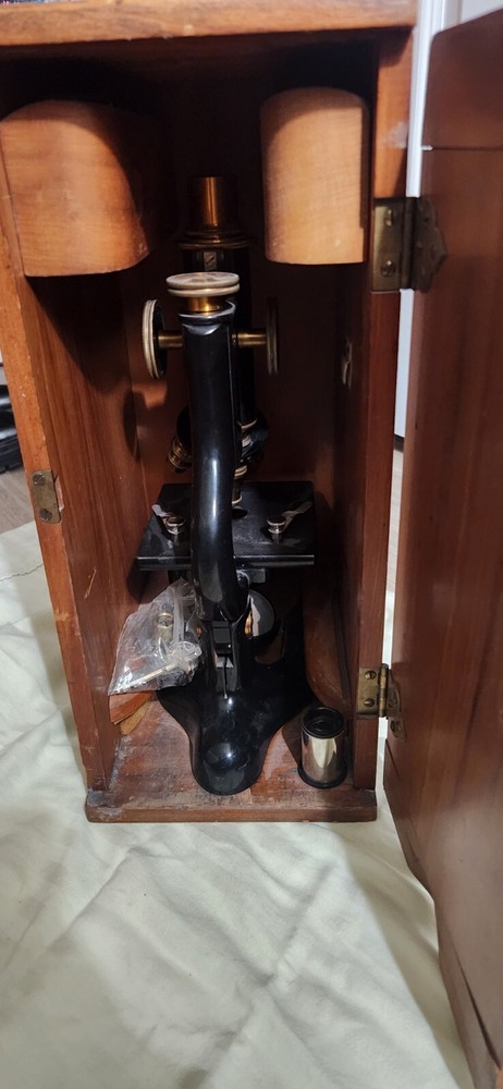 Rochester Bausch N Lomb Antique microscope