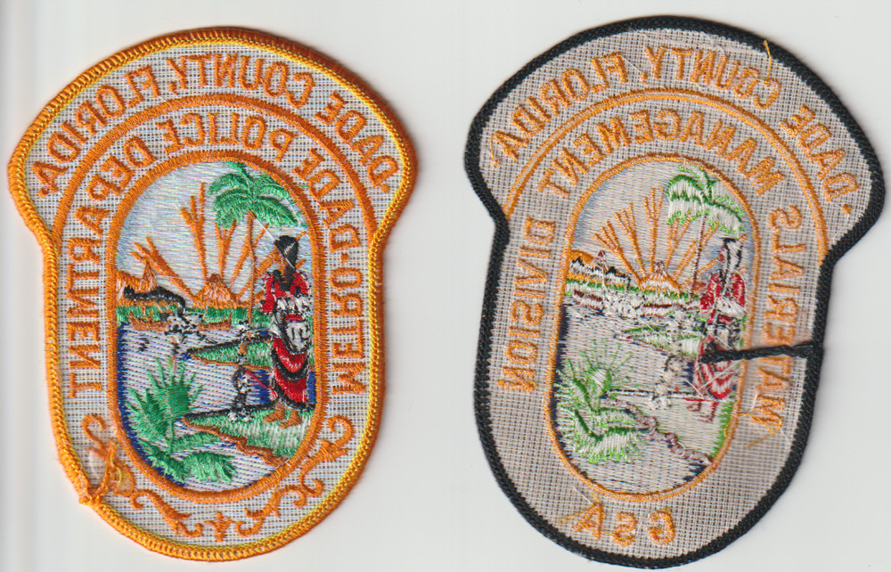 Dade County FL Patch pair