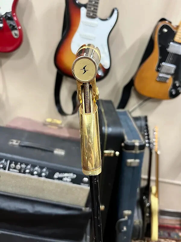 Shure 550S Dynamic Microphone Gold Plated 1960s